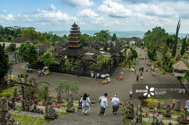 布撒基寺01图片素材