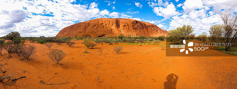 乌鲁鲁全景图片素材