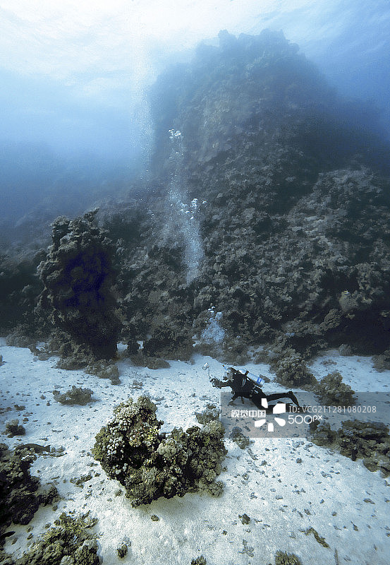 圣约翰斯礁，红海，埃及图片素材