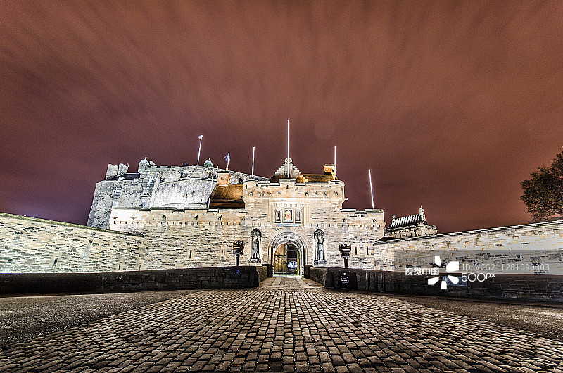 爱丁堡城堡图片素材