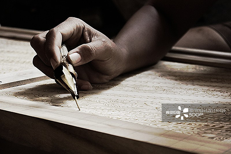 （m）蜡染图片素材