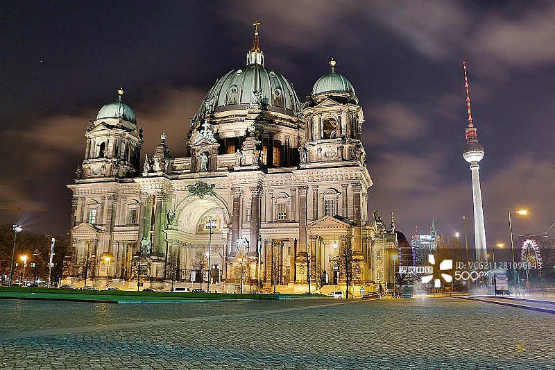 柏林大教堂图片素材
