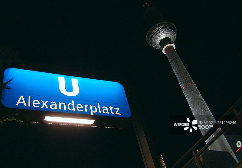柏林亚历山大广场图片素材