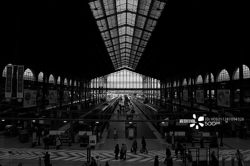 巴黎北站图片素材