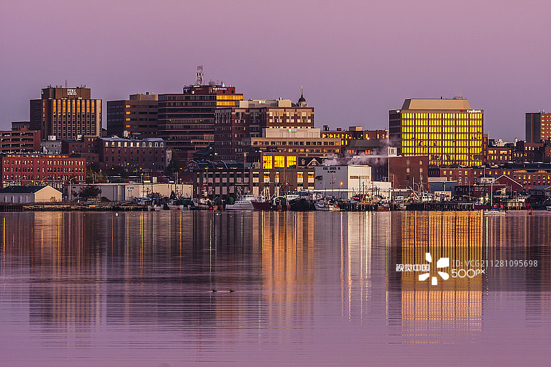 缅因州波特兰港图片素材