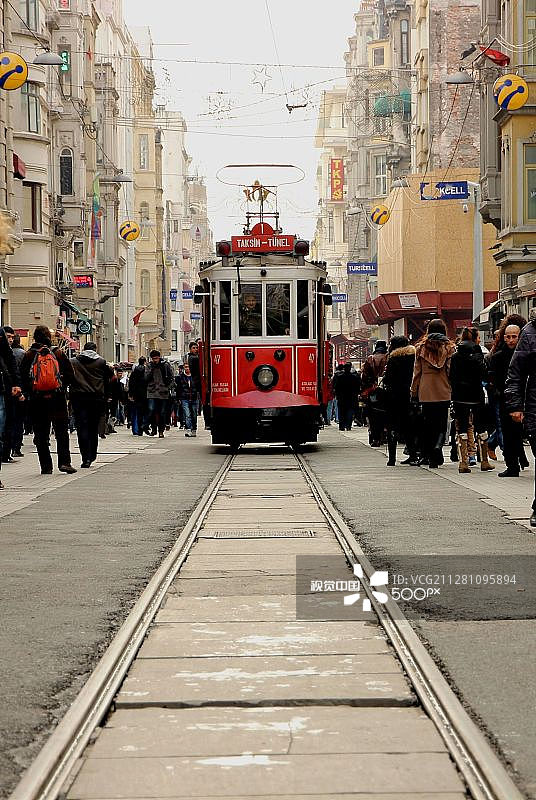 独立大街 - 伊斯坦布尔图片素材