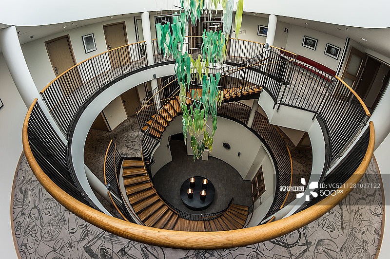 圆形楼梯图片素材