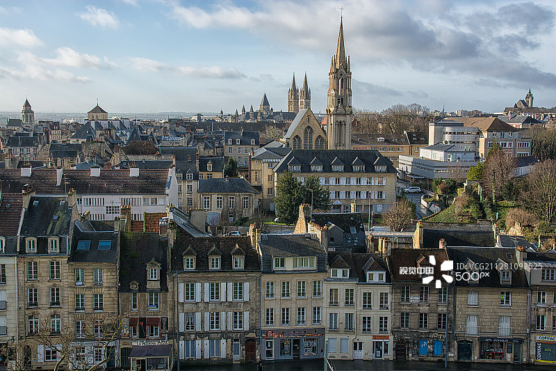 卡昂：百座教堂之城图片素材