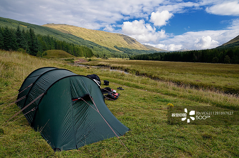 苏格兰免费露营地图片素材