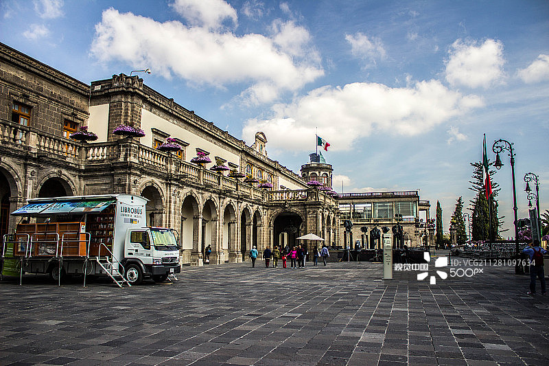 查普尔特佩克城堡图片素材