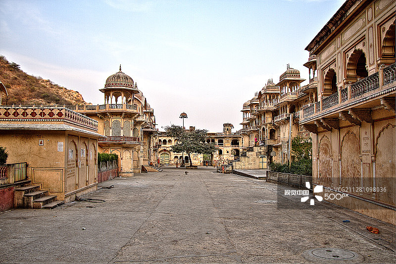 斋浦尔的加尔塔吉寺图片素材