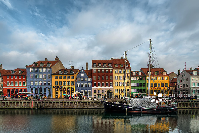 哥本哈根新港图片素材
