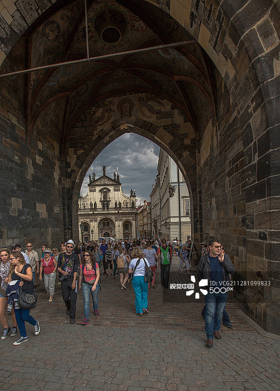 布拉格查理大桥图片素材