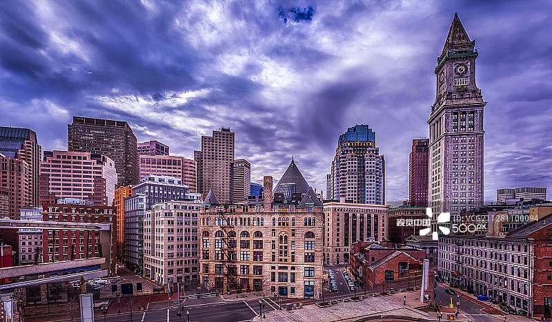 海关大楼全景图片素材