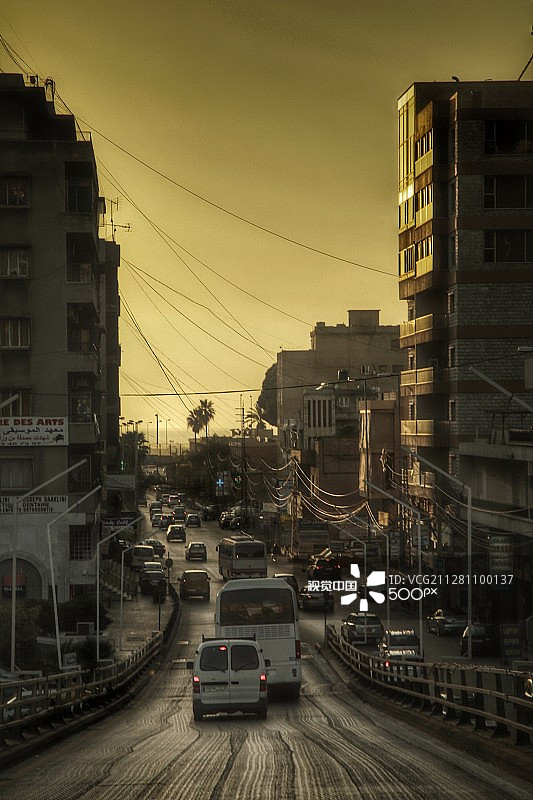 贝鲁特的街道图片素材