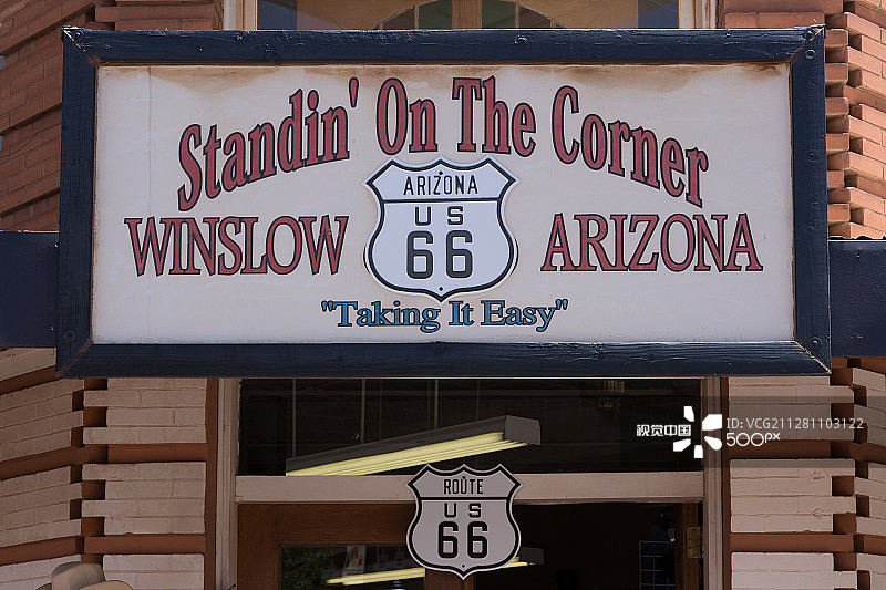 在亚利桑那州温斯洛图片素材