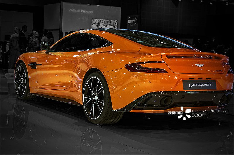阿斯顿·马丁Vanquish跑车图片素材
