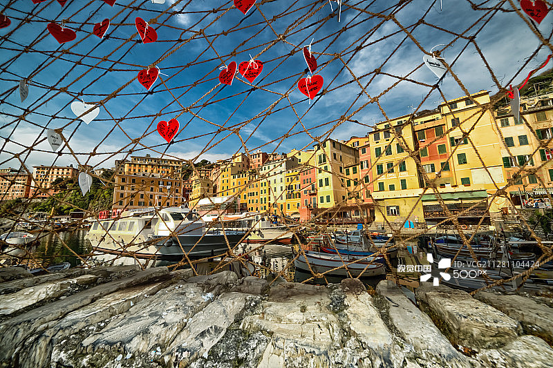 渔民村卡莫利港图片素材