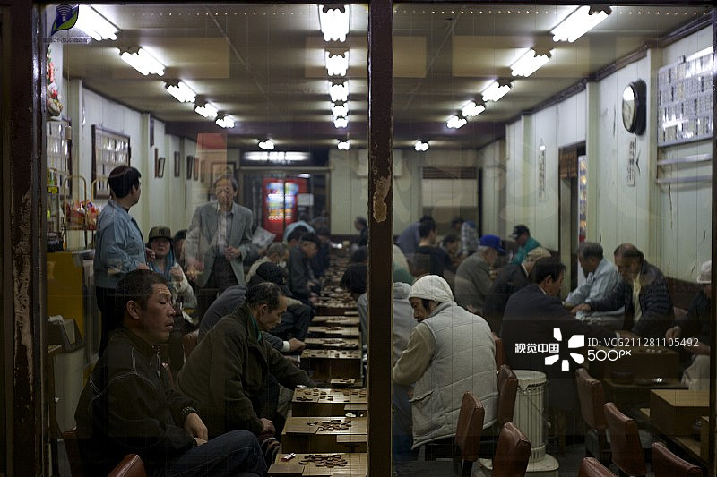 大阪新世界将棋围棋沙龙图片素材