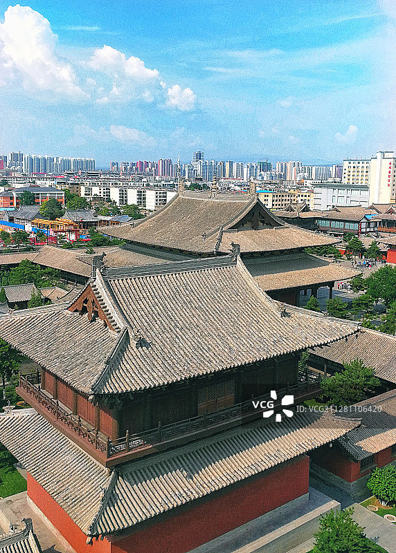 华严寺图片素材