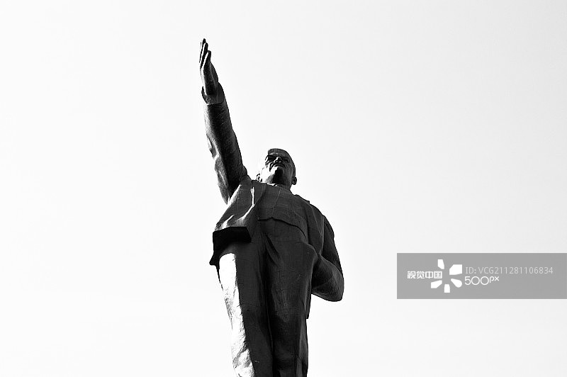 孤独的列宁图片素材