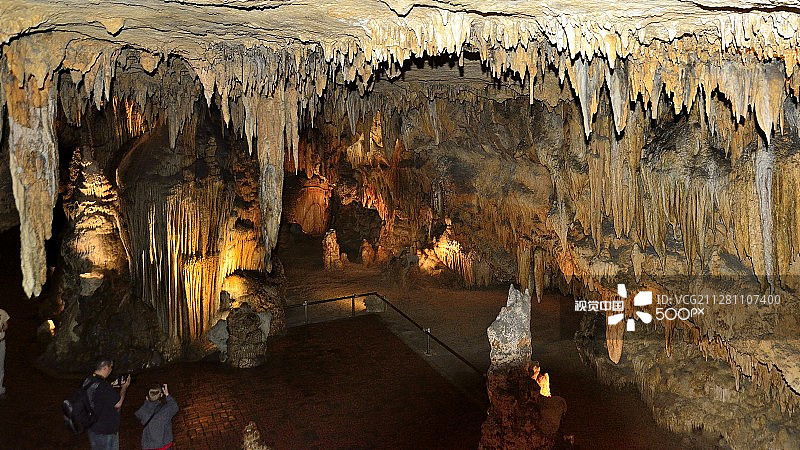 拍摄卢雷洞穴图片素材
