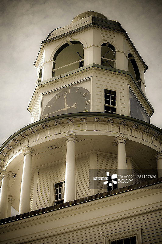 城镇时钟图片素材