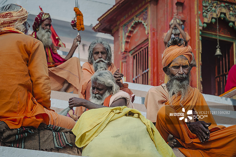 印度瓦拉纳西第五天图片素材