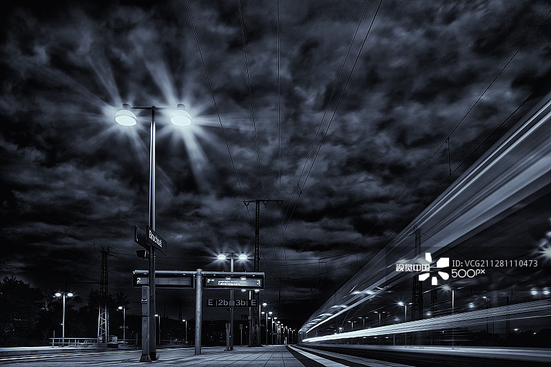 幽灵火车图片素材