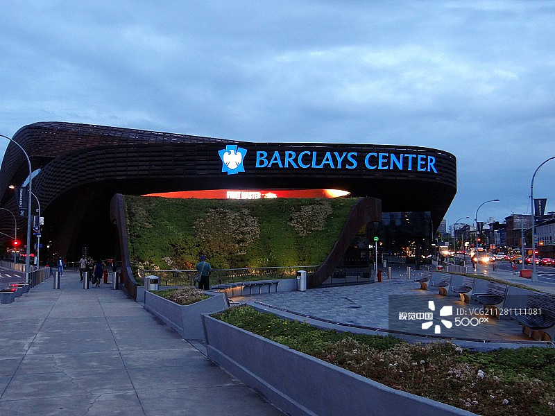巴克莱中心图片素材