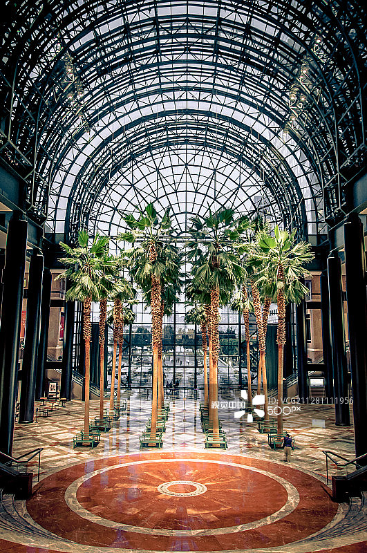 世界金融中心冬季花园图片素材