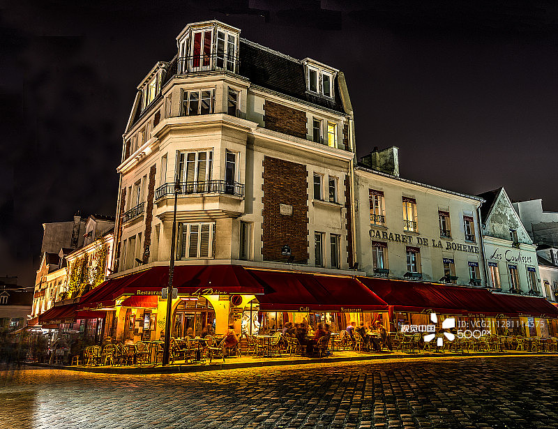 蒙马特图片素材