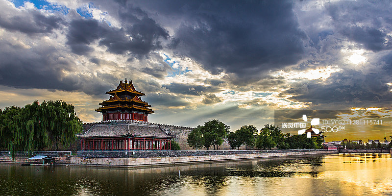 故宫角楼图片素材