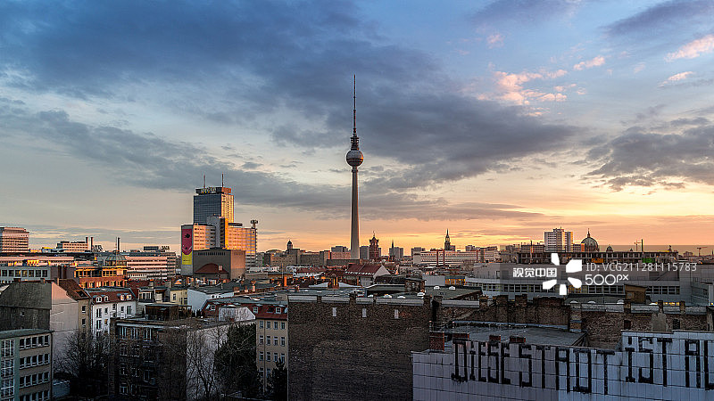 柏林城市风光图片素材