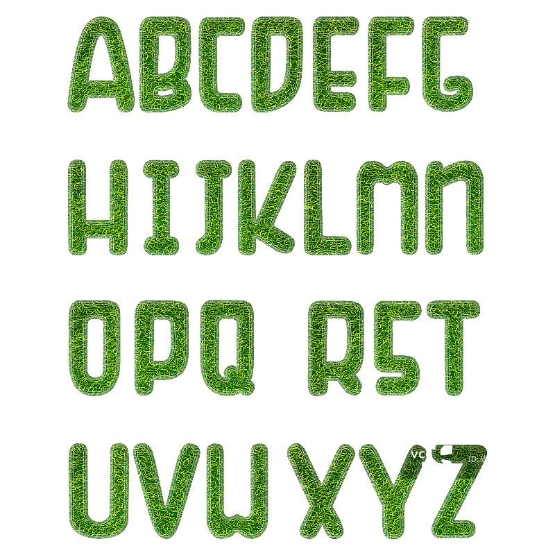 字母字体图片素材