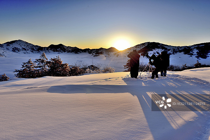 《巫溪天子山日出》图片素材