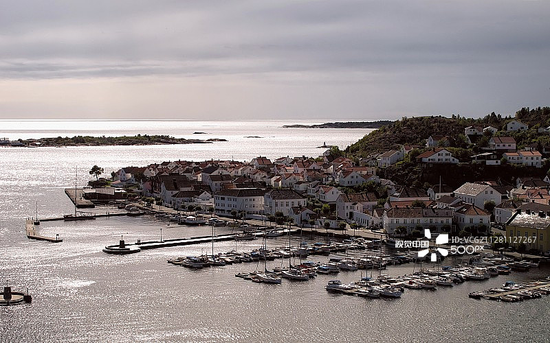 里瑟尔游艇码头图片素材