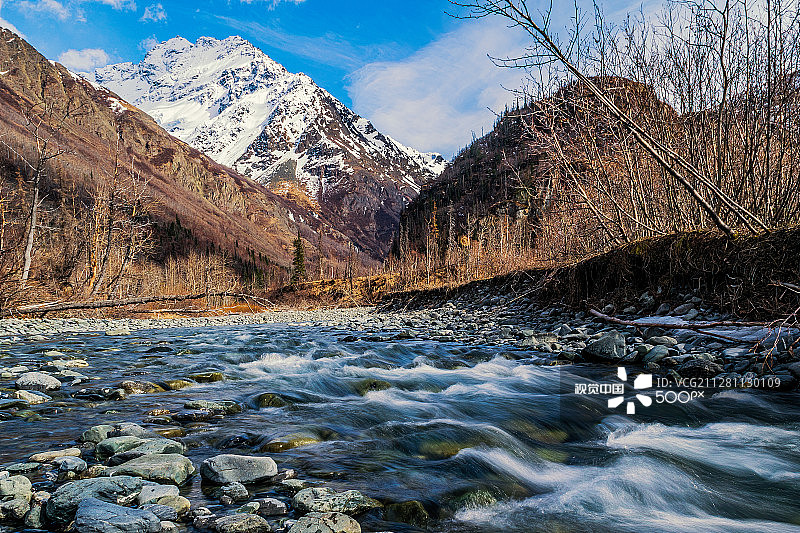埃克卢特纳河图片素材