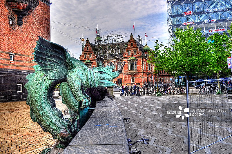 蒂沃利：丹麦哥本哈根图片素材