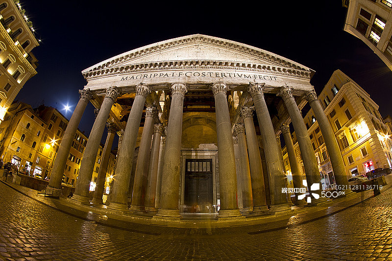万神殿图片素材