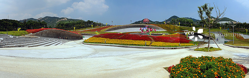 山东青岛世界园艺博览园风光图片素材