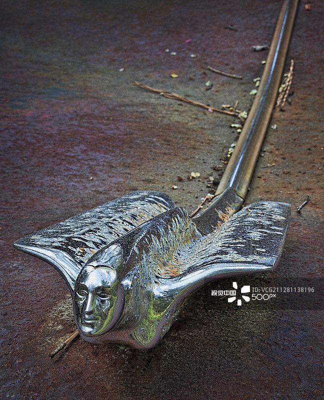 50年代凯迪拉克引擎盖装饰#2图片素材