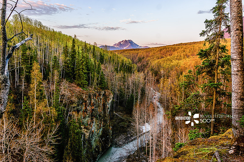 埃克卢特纳河谷图片素材