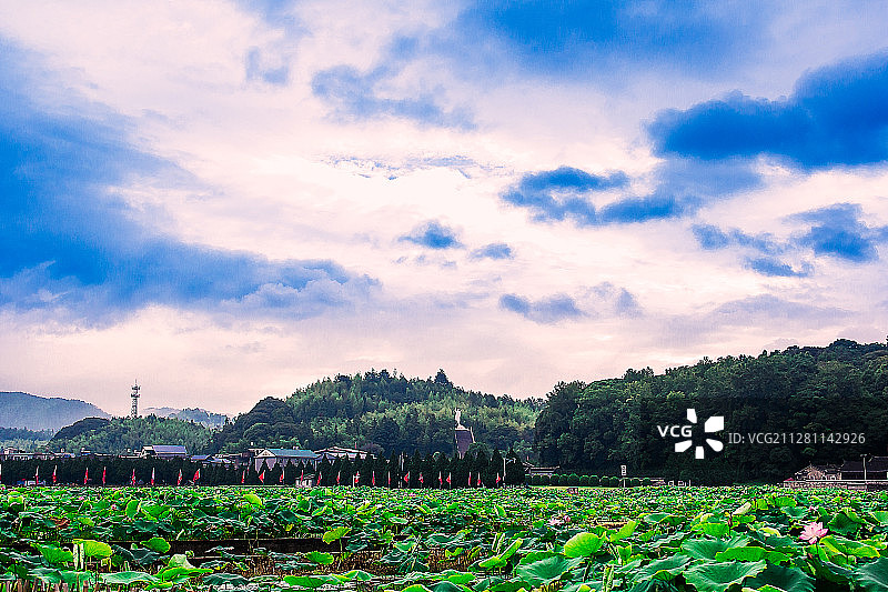 古田会议旧址图片素材