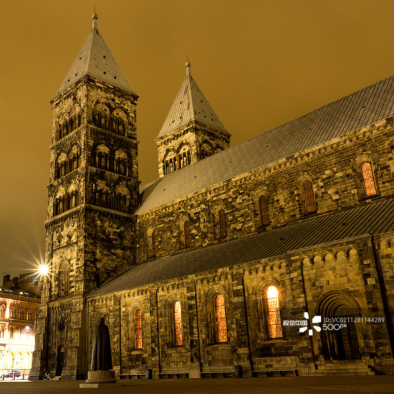 隆德大教堂图片素材