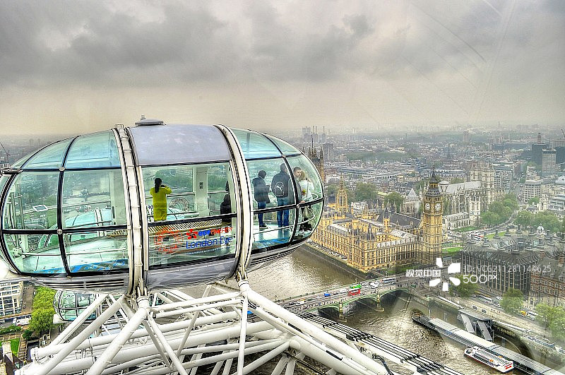 伦敦眼图片素材