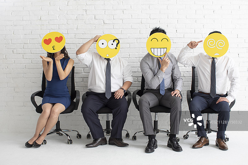 商务人士参加工作面试图片素材