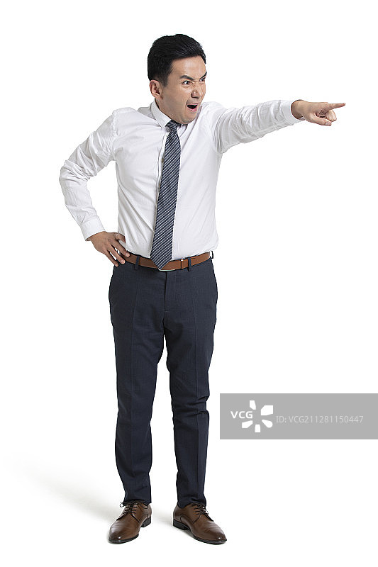 成熟商务男士发火图片素材