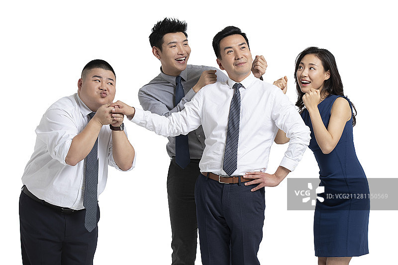 下属讨好领导图片素材