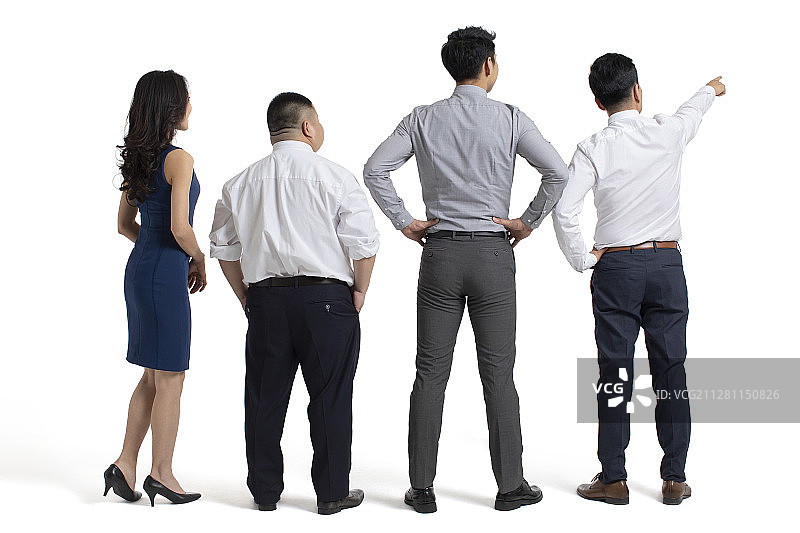 自信的商务人士图片素材